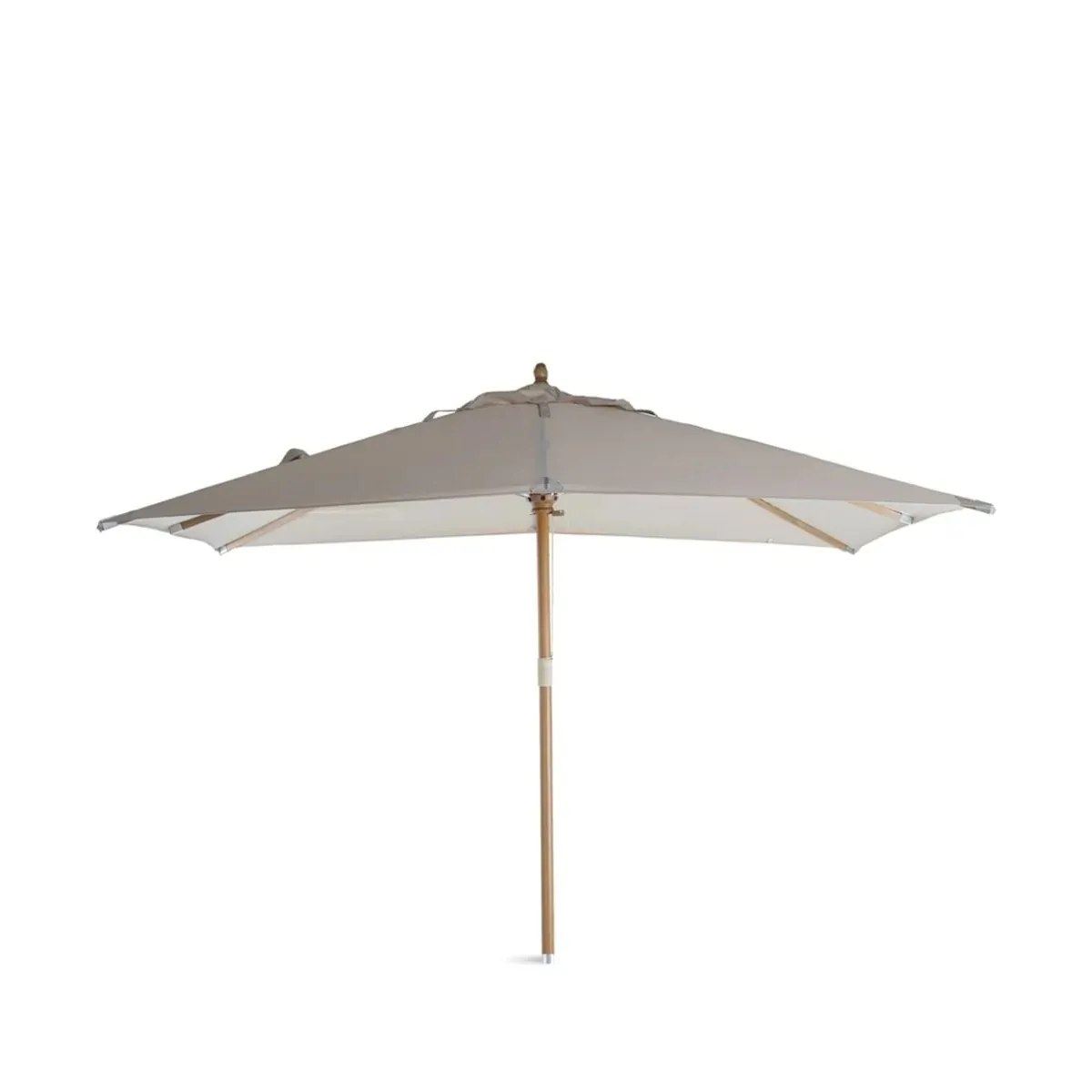 Square Sun Umbrella 400x400 cm Lipari by Unopiù in Sand Color