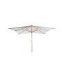 Square Sun Umbrella 300x300 cm Lipari by Unopiù - Natural White