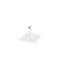 Supporto per ombrelloni 62 x 62 cm Lipari di Unopiù Bianco
