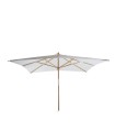 Square Sun Umbrella 300 x 300 cm Lipari by Unopiù in Coffee Color