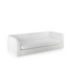 3-seater sofa with seat cushion Agorà from Waprolace by Unopiù in white
