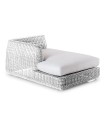 Cushion for Right Lounge Module Agorà by Unopiù, Color Nuvola