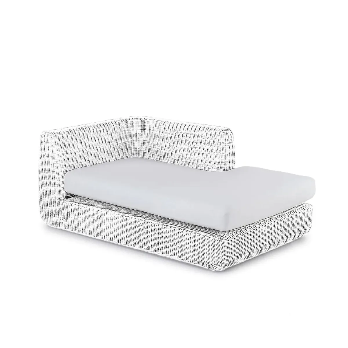 Cushion for Left Lounge Module Agorà by Unopiù, Color Nuvola