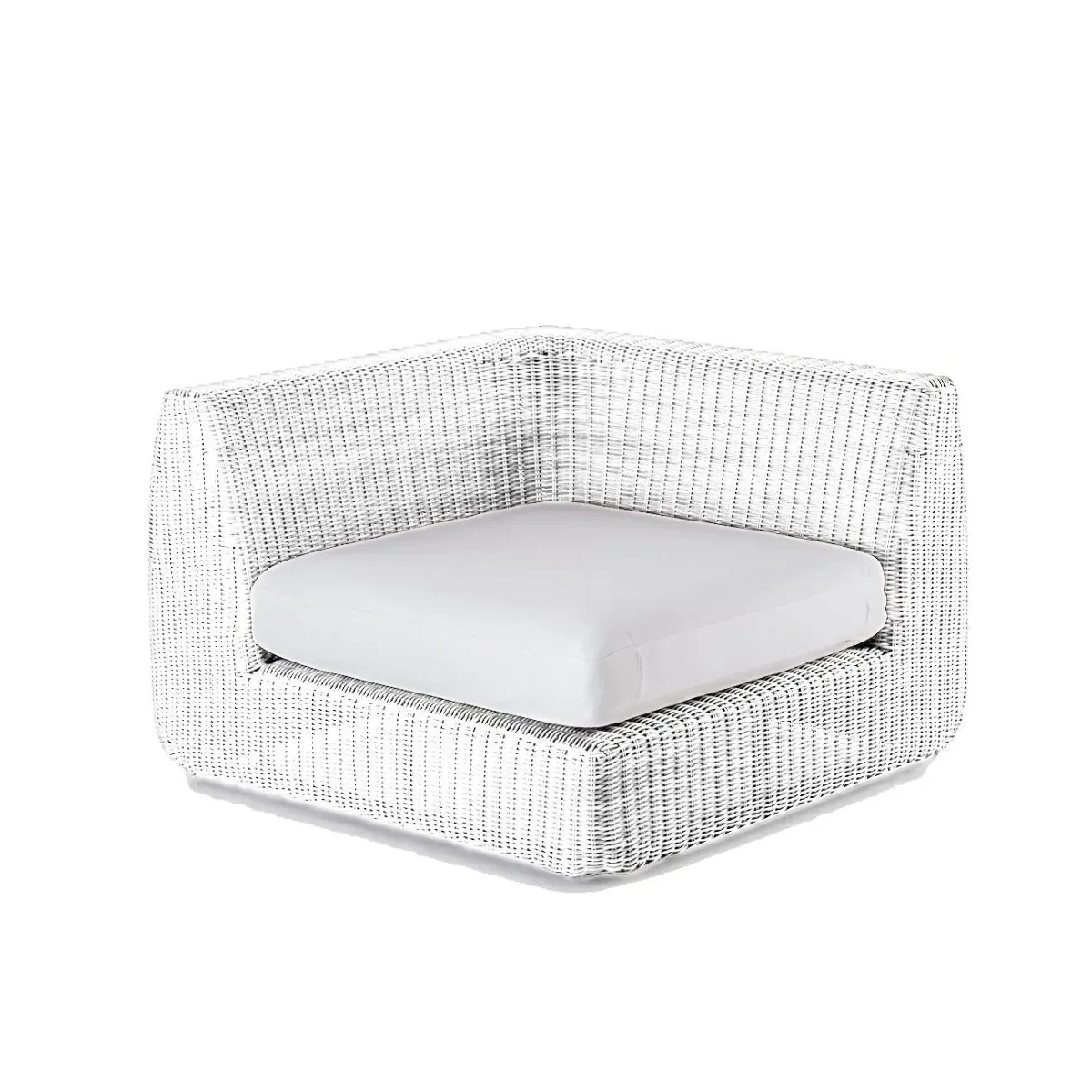 Coussin d'assise Nuvola pour module d'angle Agorà Unopiù