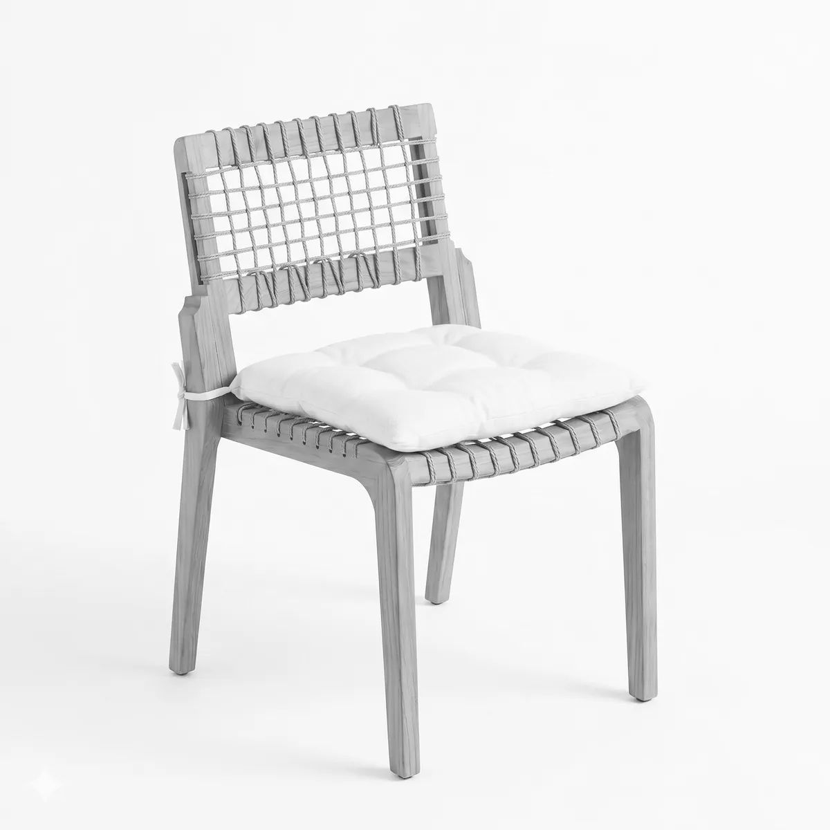 Coussin de siège Nuvola pour chaise Synthesis d'Unopiù - Confort élégant