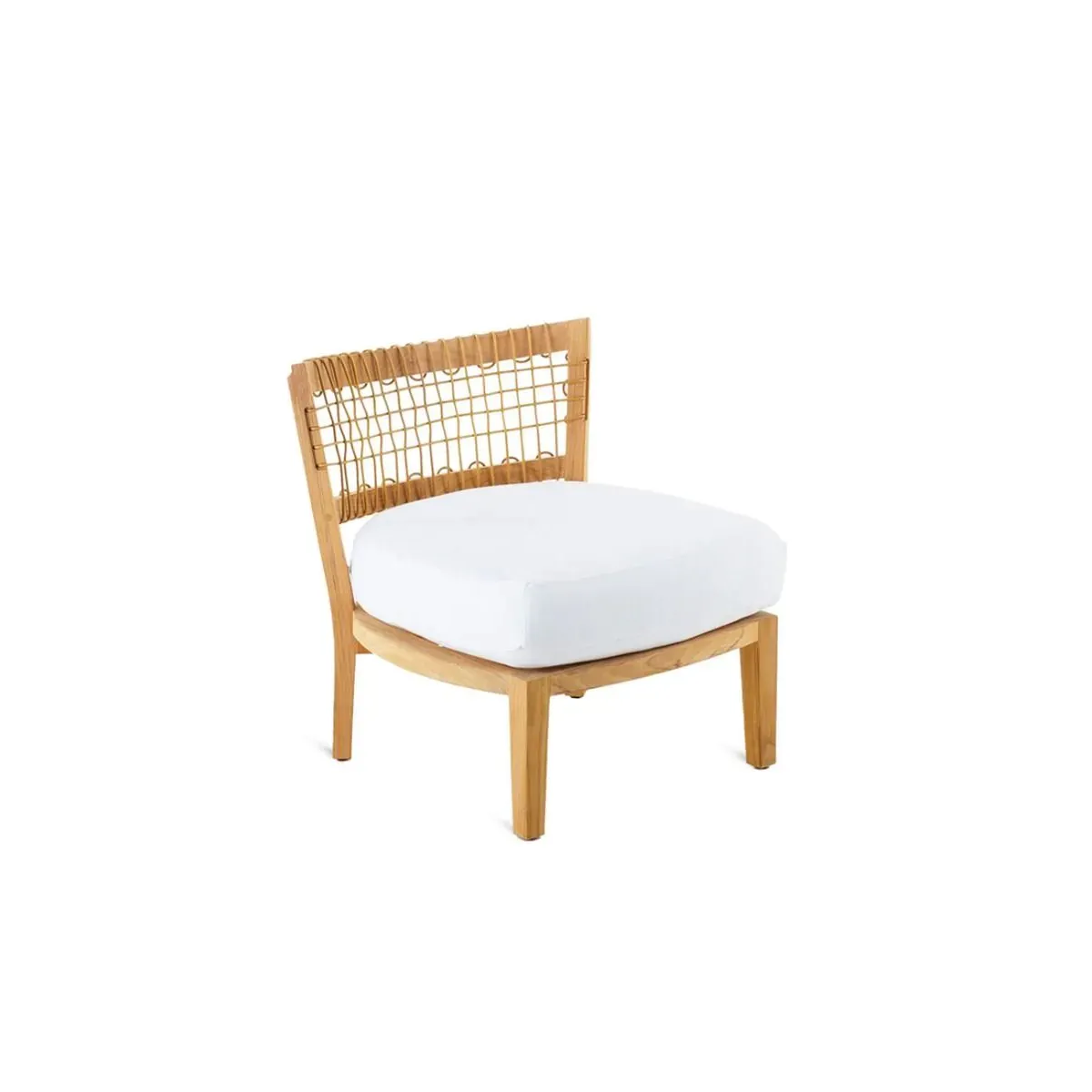 Poltrona bassa Synthesis Unopiù con cuscino - Eleganza e Comfort